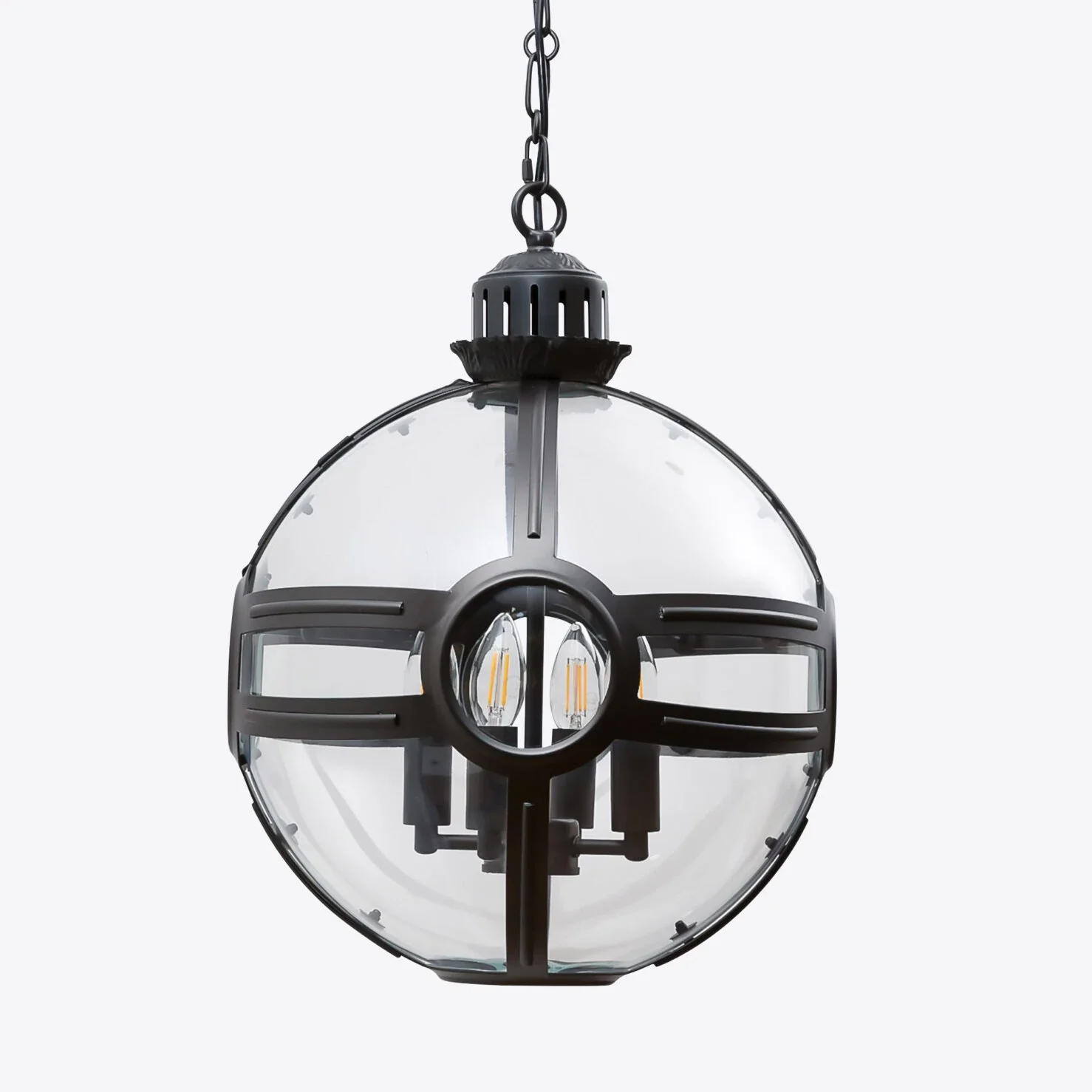 Clyde Globe Lantern - Brass/ Bronze Finish - Image 10