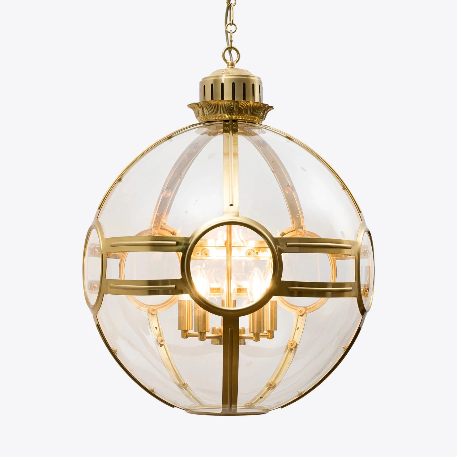 Clyde Globe Lantern - Brass/ Bronze Finish - Image 14