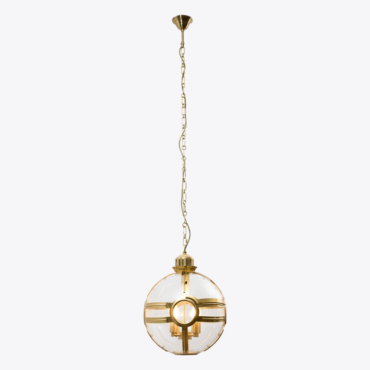 Clyde Globe Lantern - Brass/ Bronze Finish - Image 18