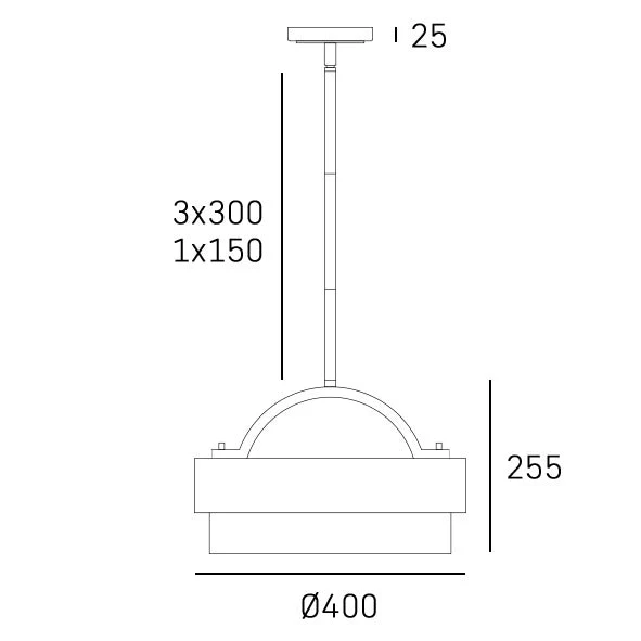 Coburg 4Lt/6Lt Dual Mount Fitting - Brass Finish - Image 6