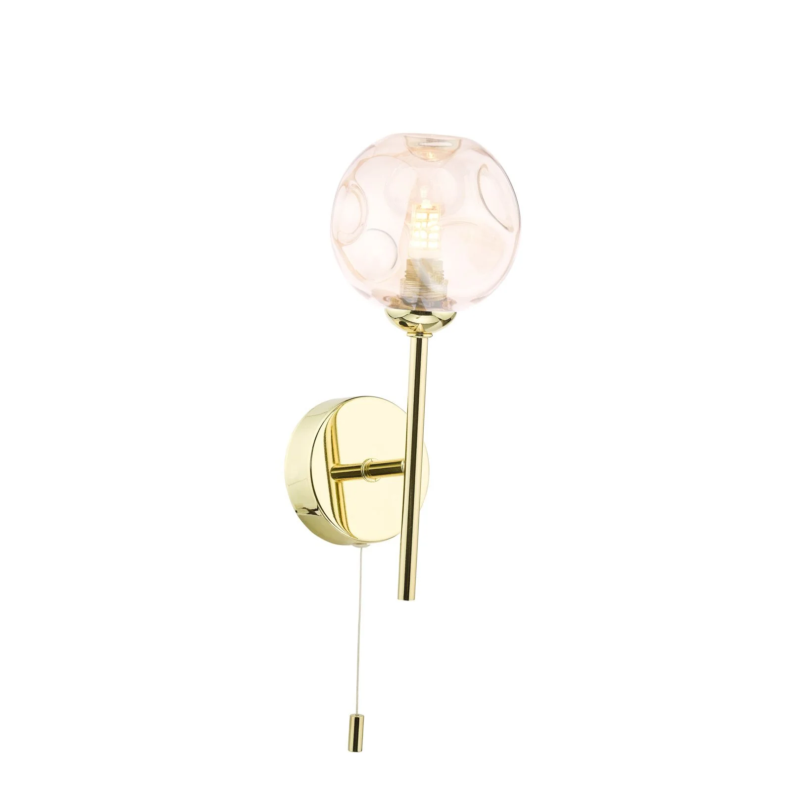 Cohen 1Lt Pullcord Wall Light - Various Colours - Image 4