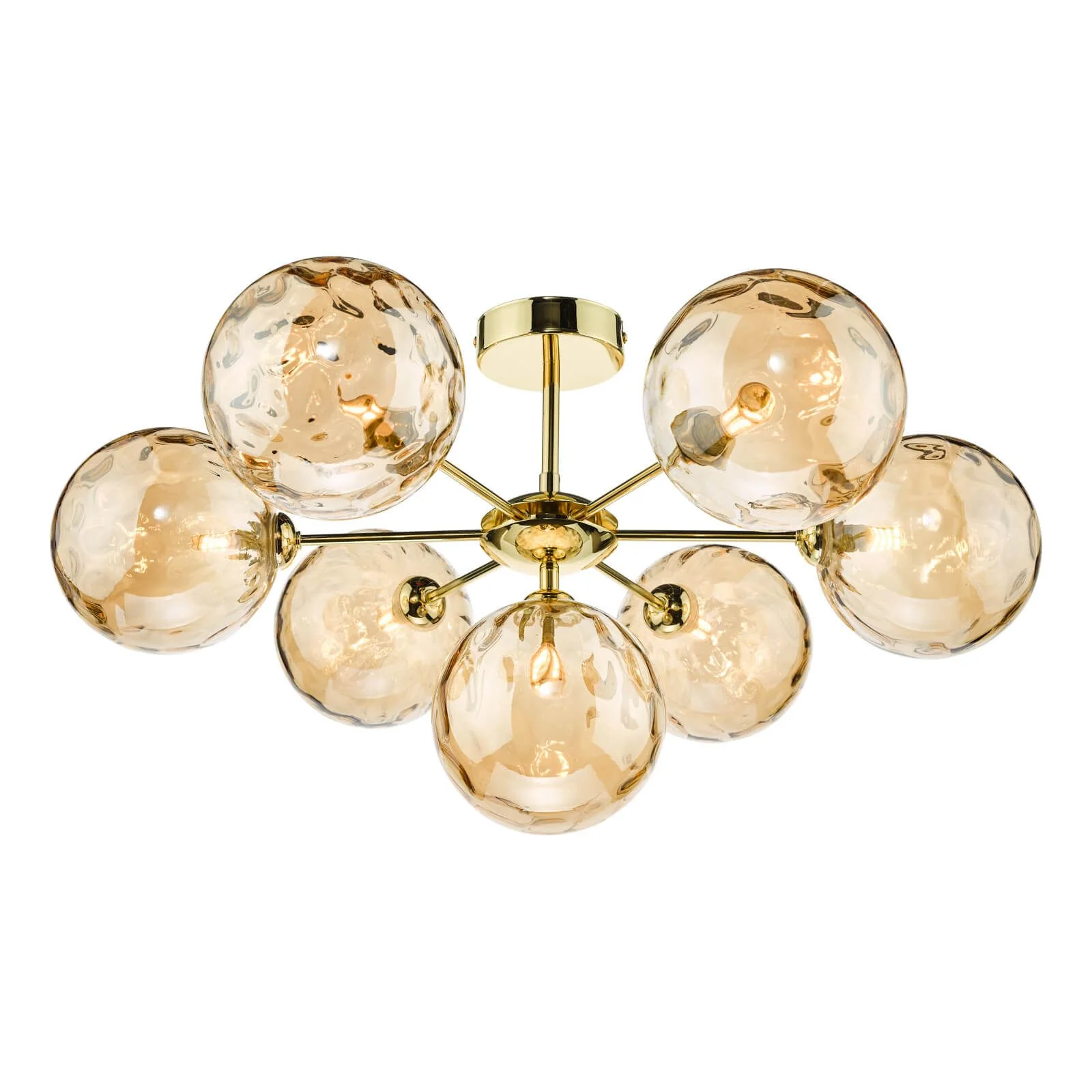 Cohen 7Lt Semi Flush - Various Colours - Image 10