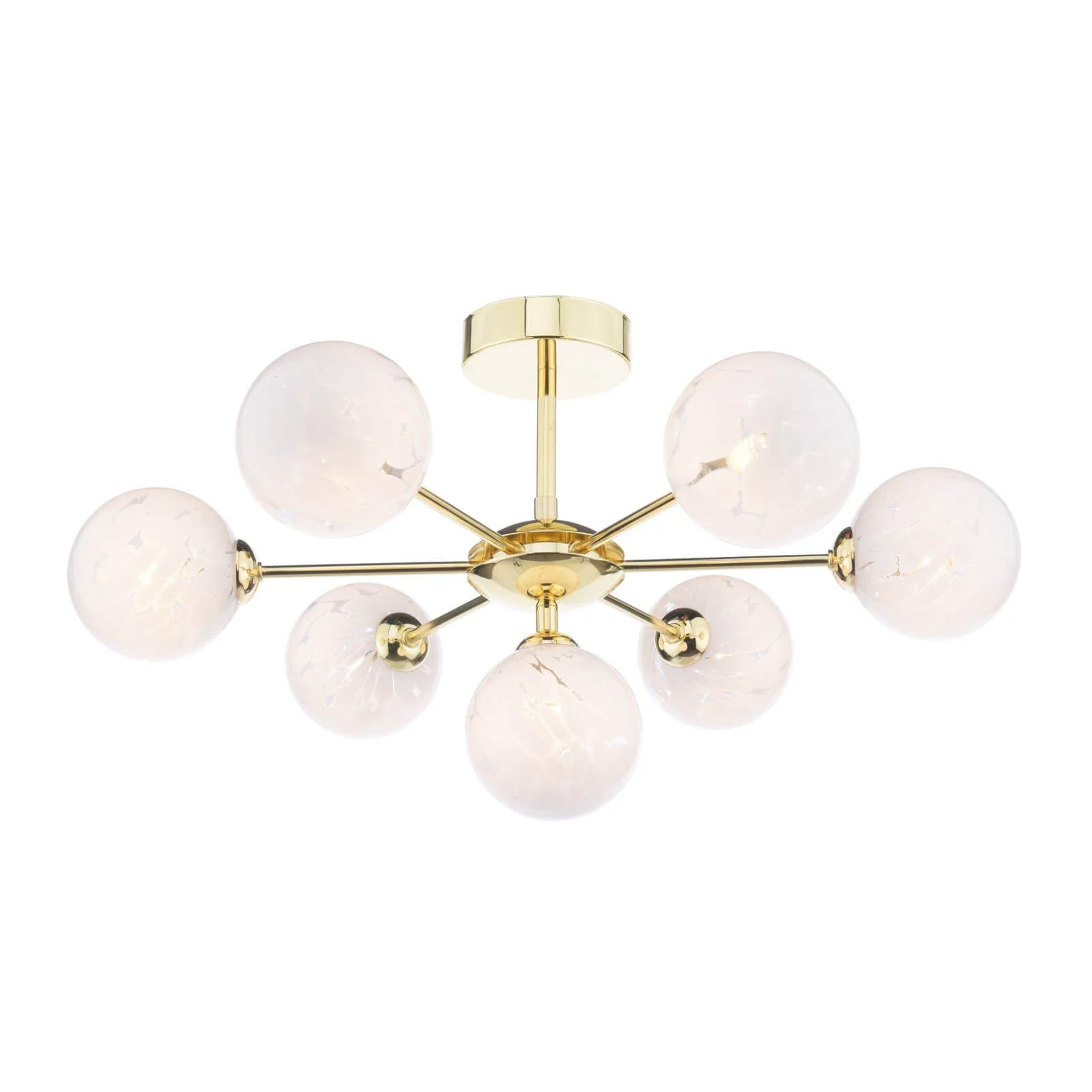 Cohen 7Lt Semi Flush - Various Colours - Image 3