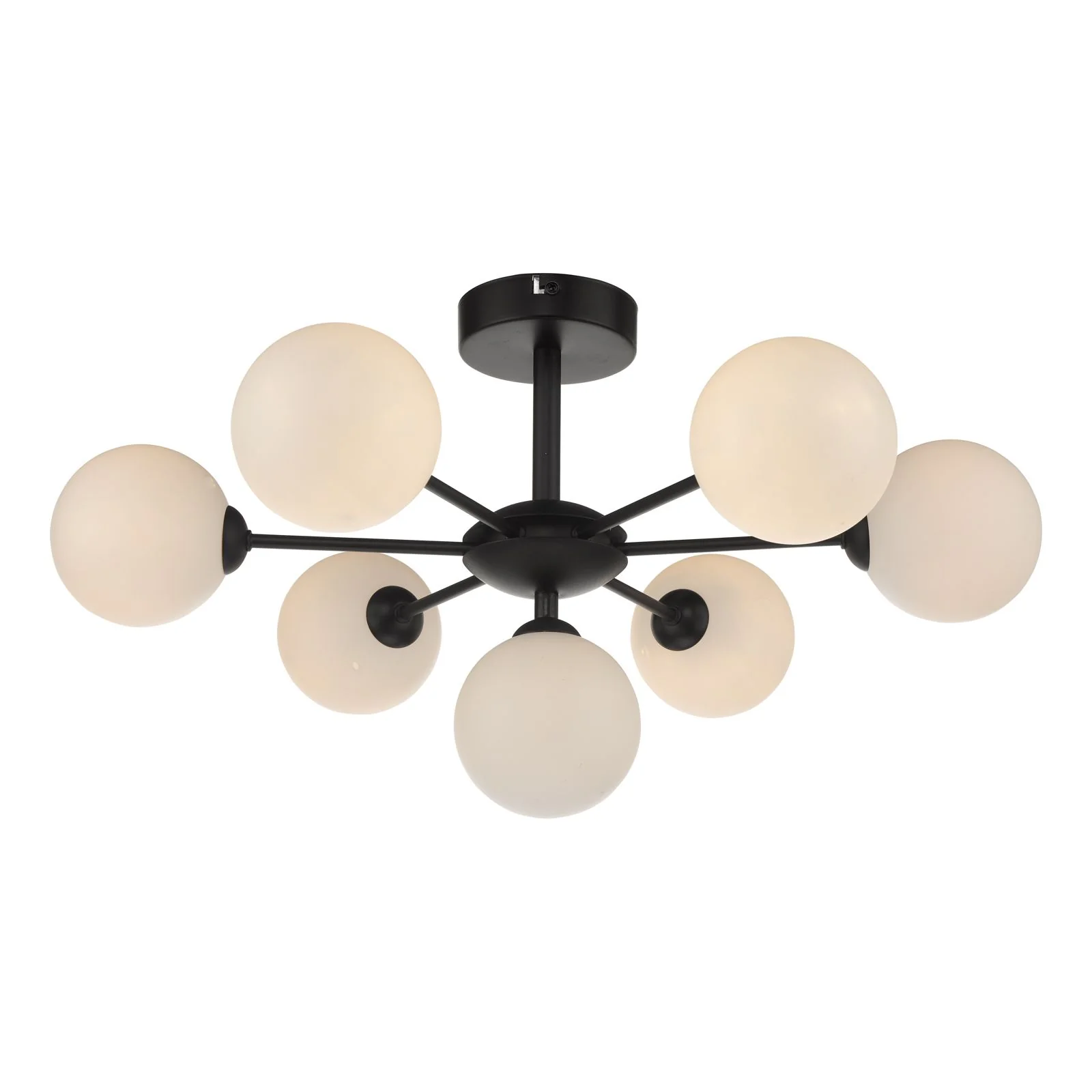 Cohen 7Lt Semi Flush - Various Colours - Image 5