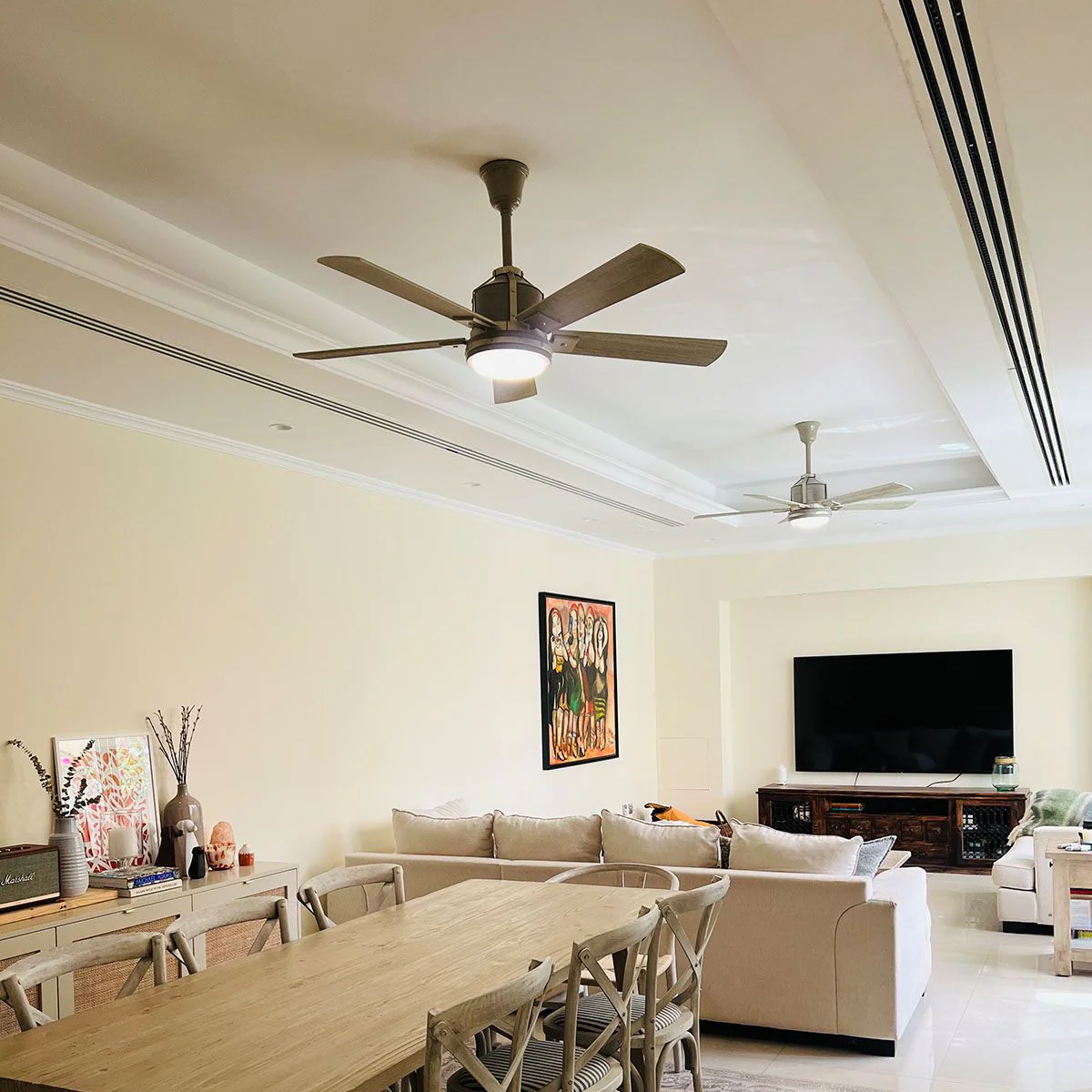 Colerne IP20 - 52in / 132cm Fan - Brushed Nickel - Image 8