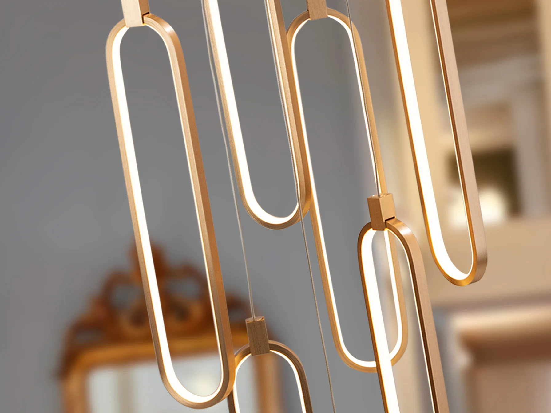 Colette 14Lt Ceiling Light Dimmable- Rose Gold & Black & Rose Gold Finishes - Image 19