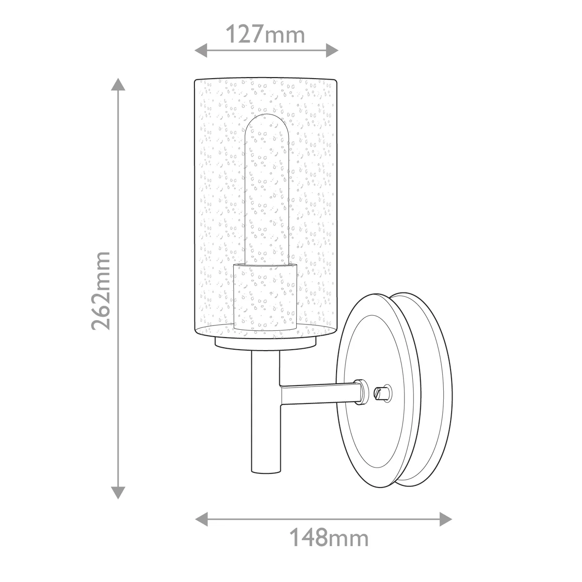 Collier 1 lt Wall Light E27 - Image 6