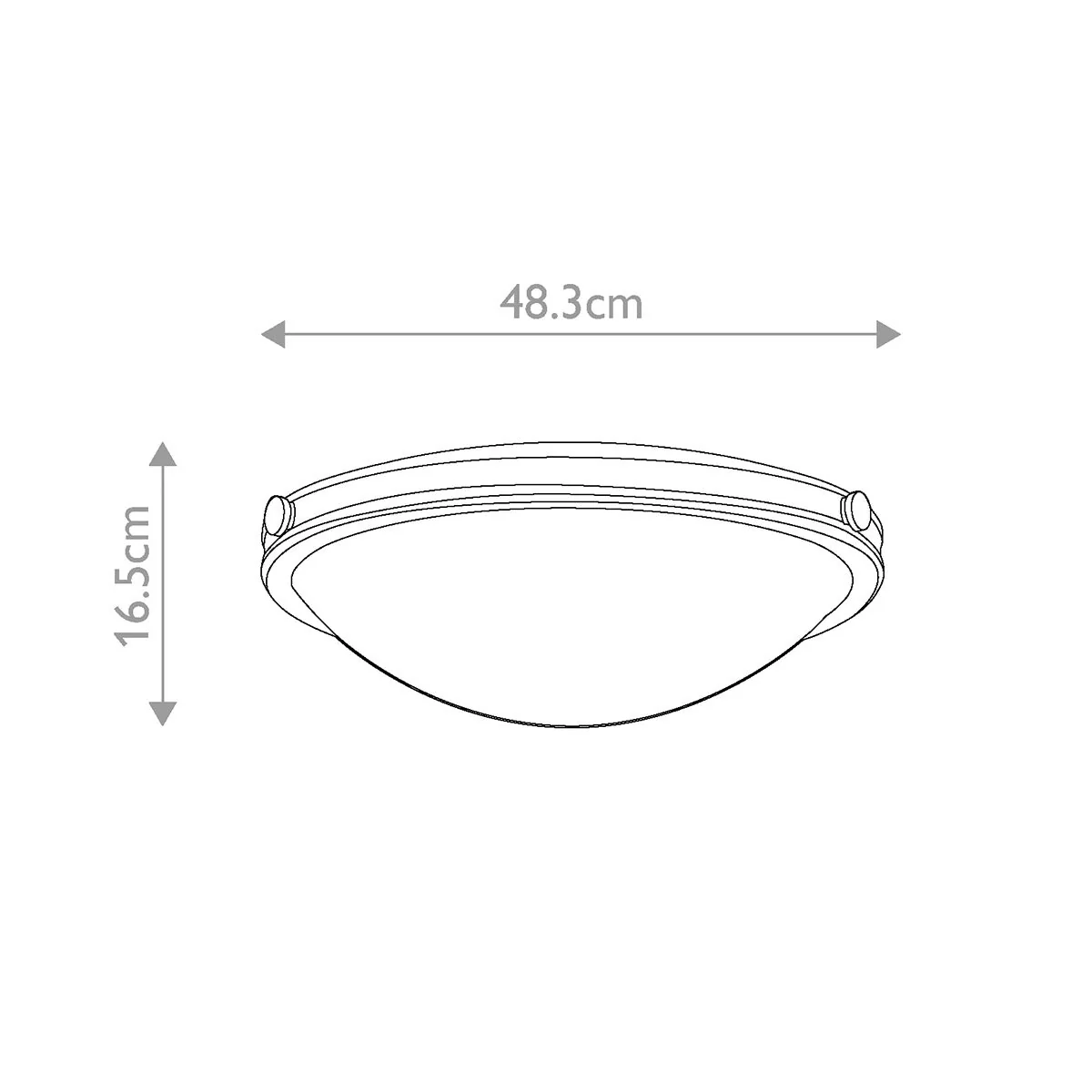 Collier 3Lt Flush Ceiling Fitting - Promotional Offer - Image 4