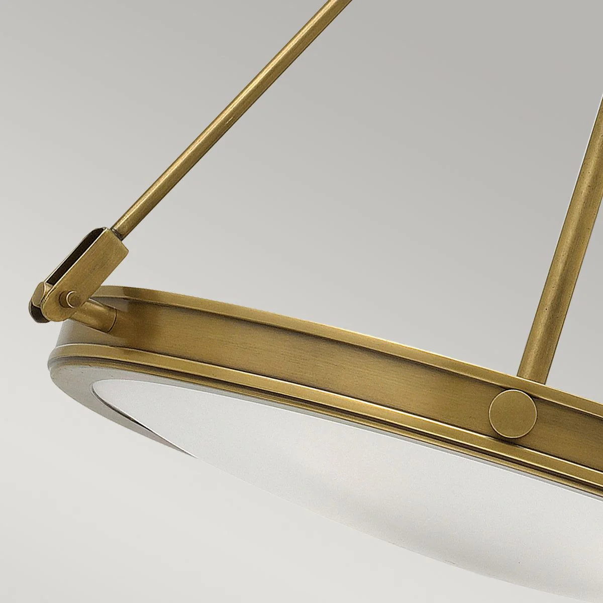 Collier 4 Light Pendant - Black Oxide/ Heritage Brass - Image 11
