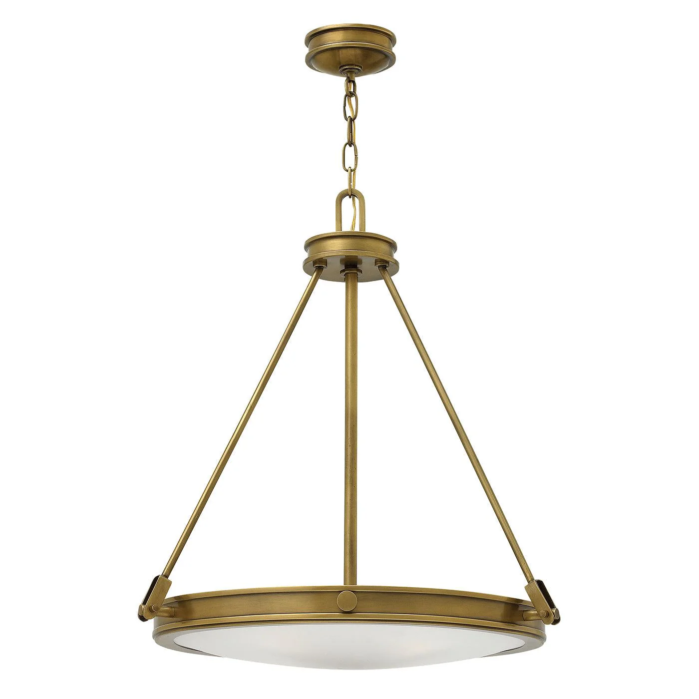 Collier 4 Light Pendant - Black Oxide/ Heritage Brass - Image 2
