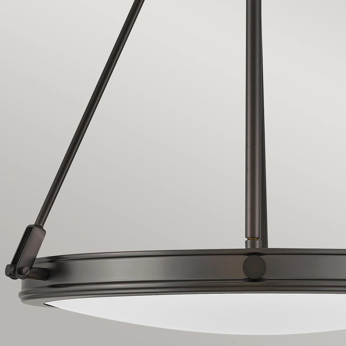 Collier 4 Light Pendant - Black Oxide/ Heritage Brass - Image 5