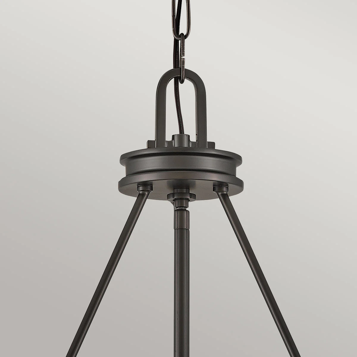 Collier 4 Light Pendant - Black Oxide/ Heritage Brass - Image 6