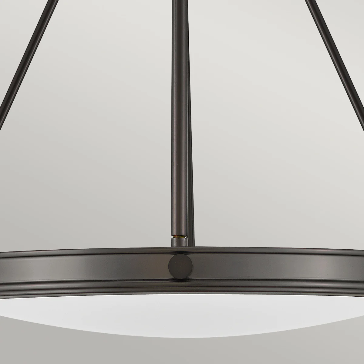 Collier 4 Light Pendant - Black Oxide/ Heritage Brass - Image 7