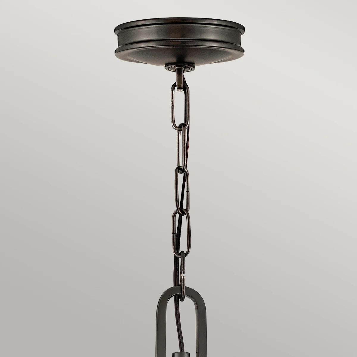 Collier 4 Light Pendant - Black Oxide/ Heritage Brass - Image 8