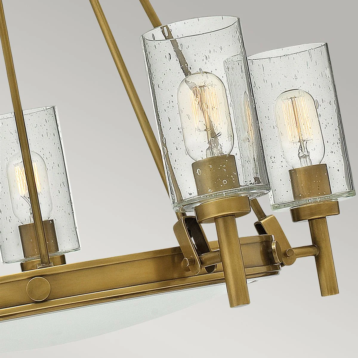 Collier 5lt Chandelier-  Black Oxide/ Heritage Brass - Image 3