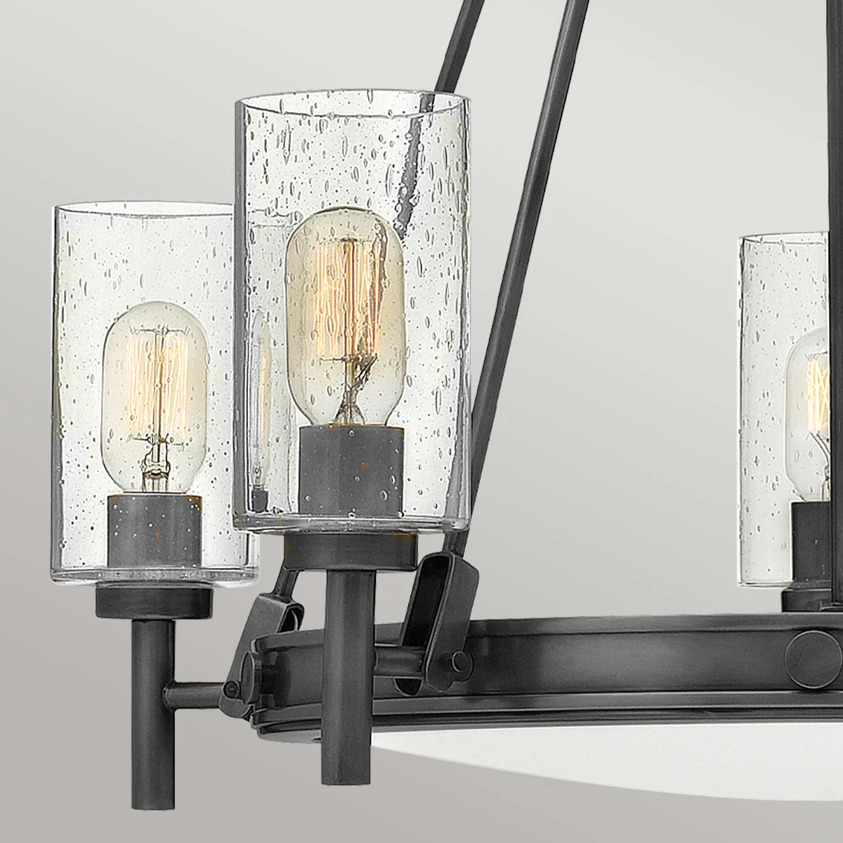 Collier 5lt Chandelier-  Black Oxide/ Heritage Brass - Image 6