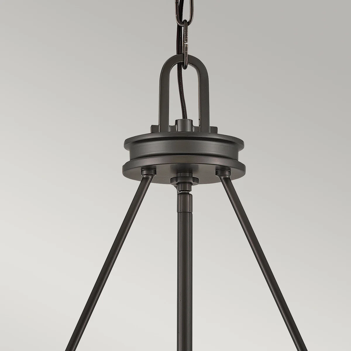 Collier 5lt Chandelier-  Black Oxide/ Heritage Brass - Image 7