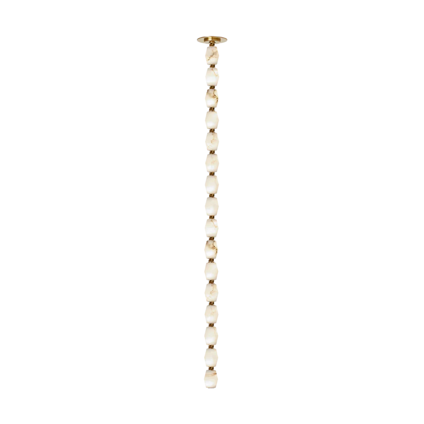 Collier Alabaster 24"/36"/48"Pendant- Various Colors - Image 10