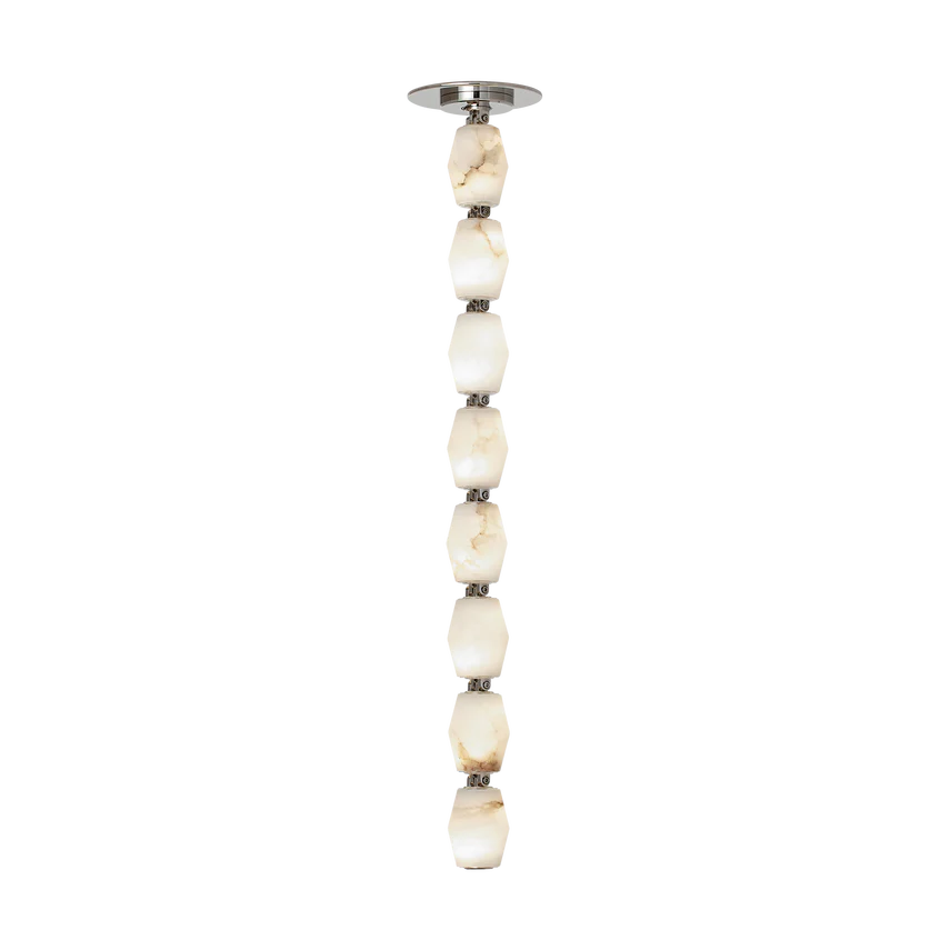 Collier Alabaster 24"/36"/48"Pendant- Various Colors - Image 4