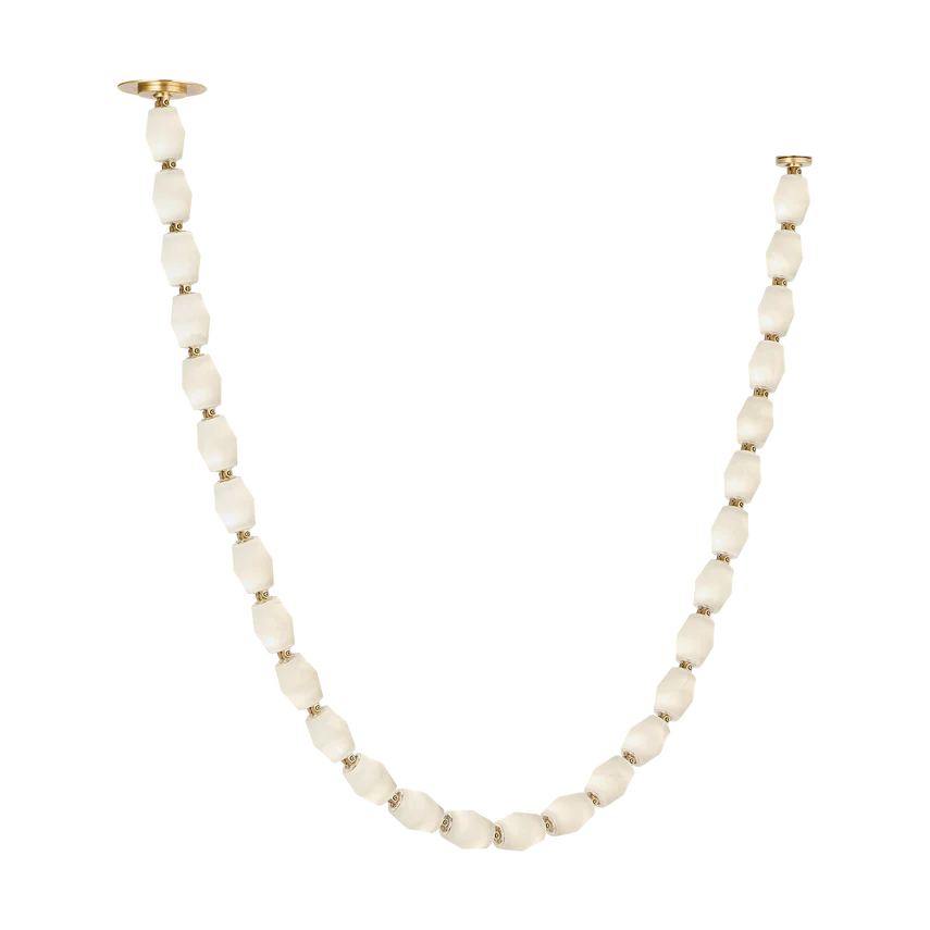 Collier Alabaster 84"108"/132"/240" Chandelier- Various Finishes - Image 3