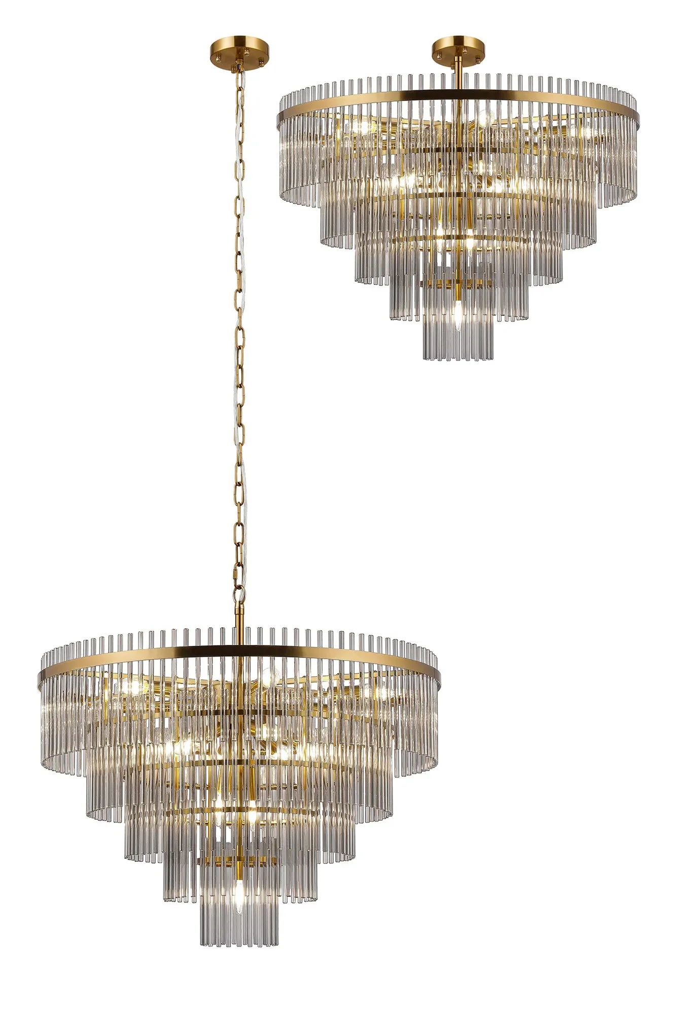 Colmer 15/22Lt Crystal Chandelier - Various Colours - Image 5