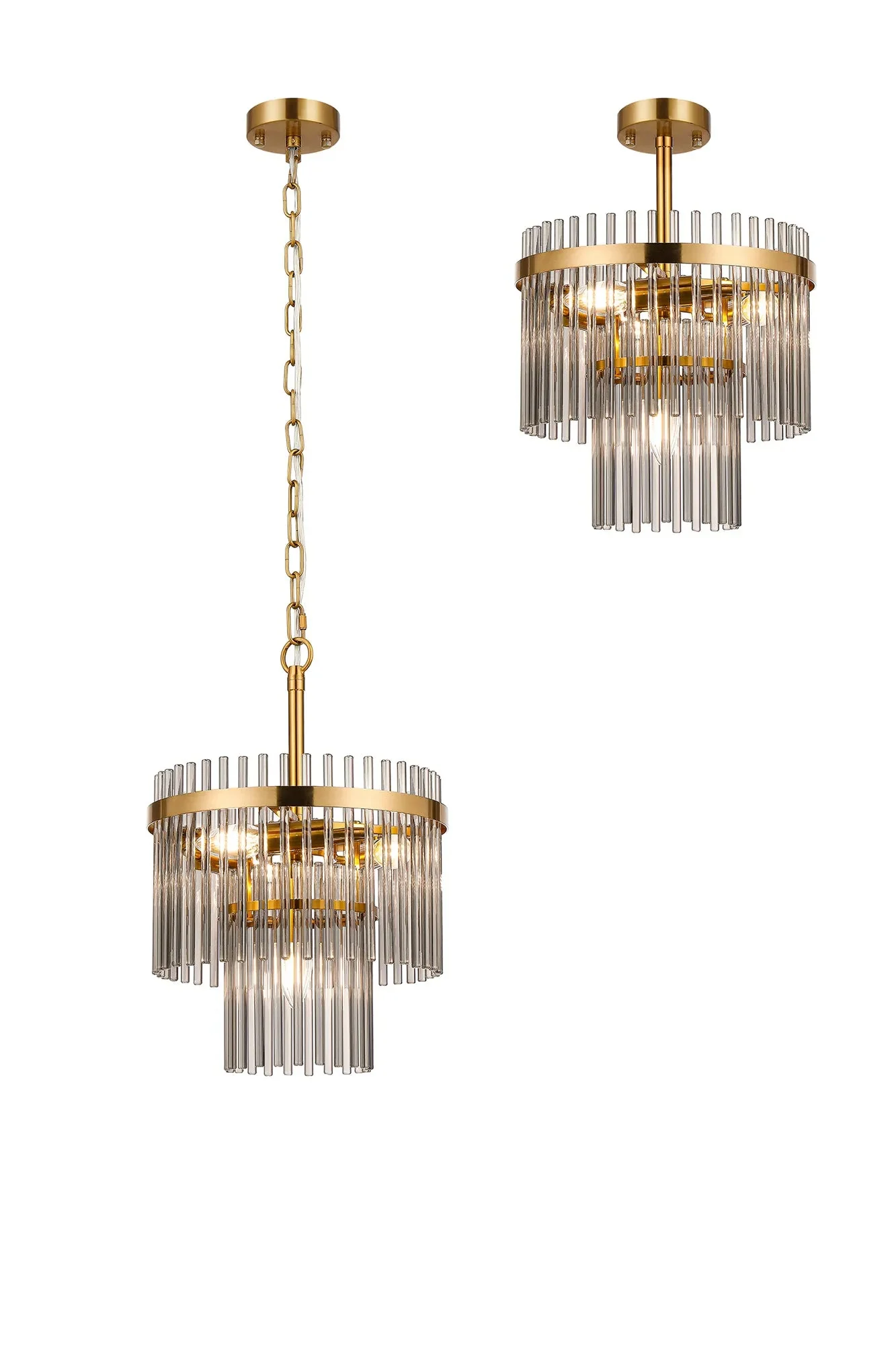Colmer 4/7Lt Crystal Chandelier - Various Colours - Image 4