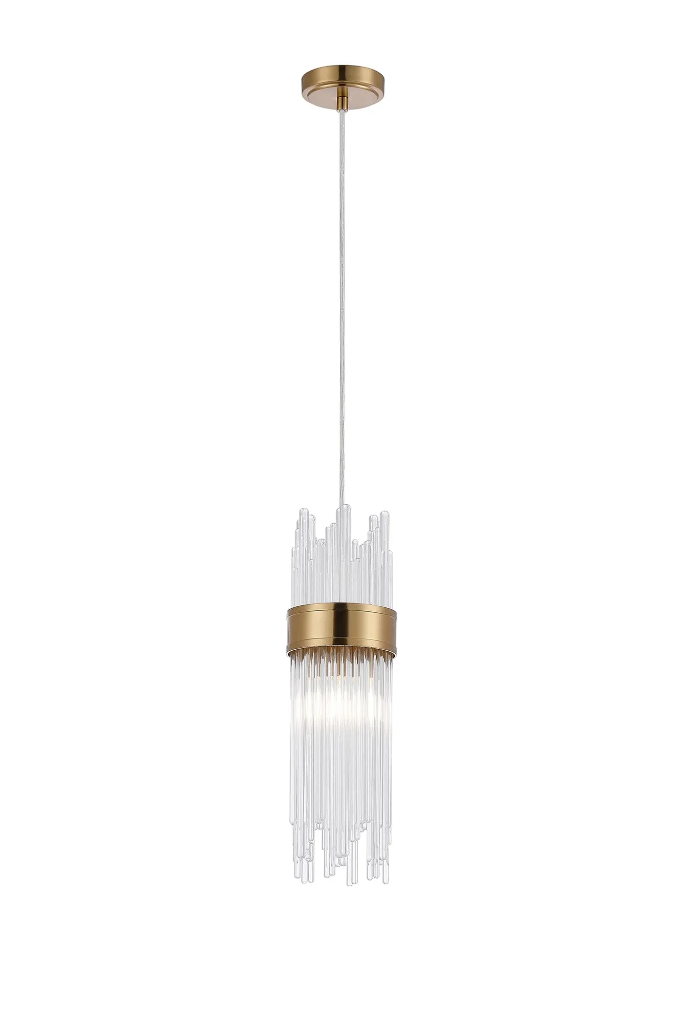 Colmer Bathroom Single Ceiling Light- Various Colours - Image 5