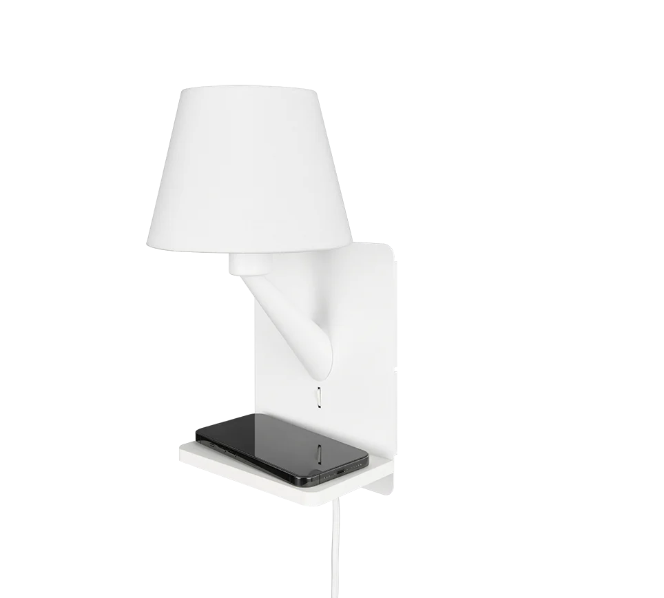 Comfort 1Lt Reading Light - Black/White - Image 7