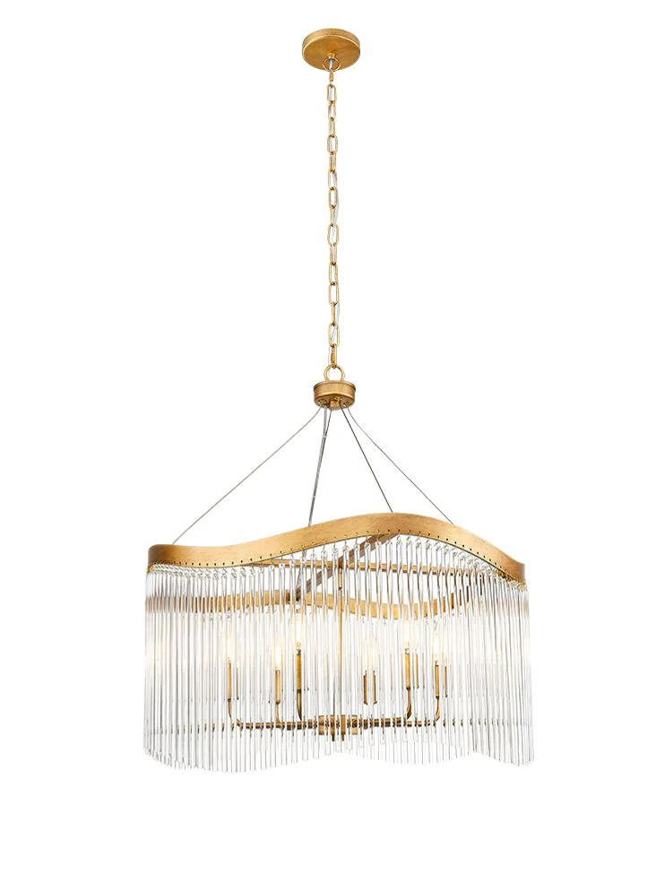 Comox 3/6lt Pendant In Aged Brass - Image 2