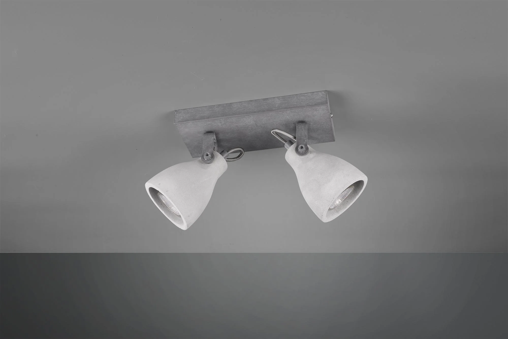 Concrete 2/3Lt Bar Spotlight - Concrete Finish - Image 3