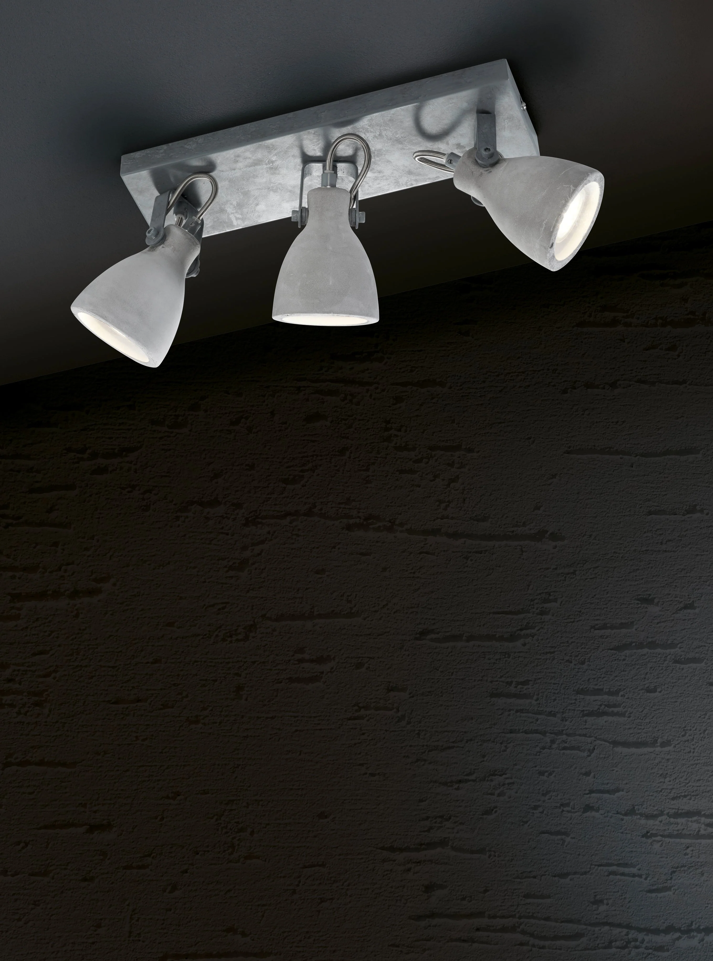Concrete 2/3Lt Bar Spotlight - Concrete Finish - Image 4