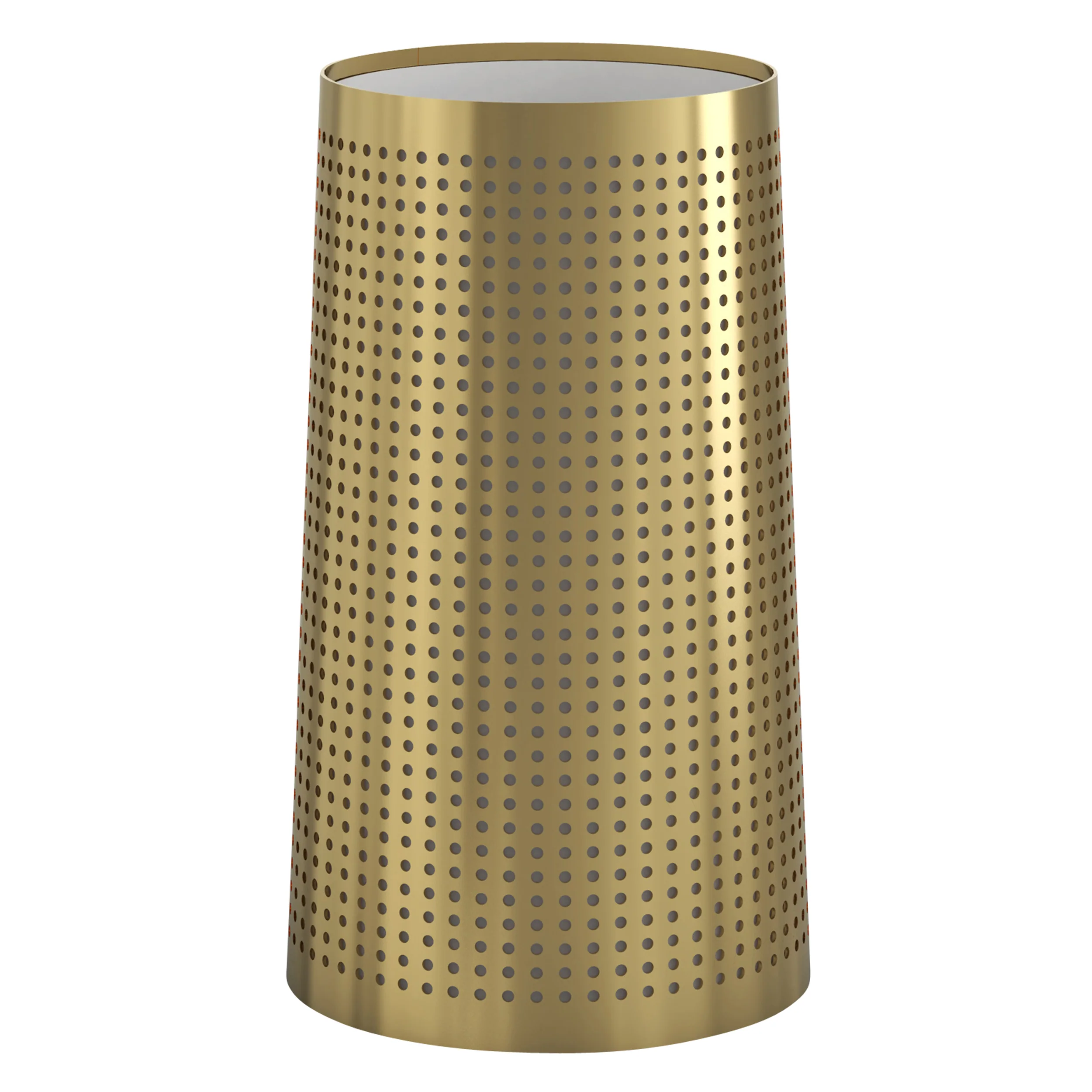 Cone 195 Shade- White/ Natural Brass - Image 16