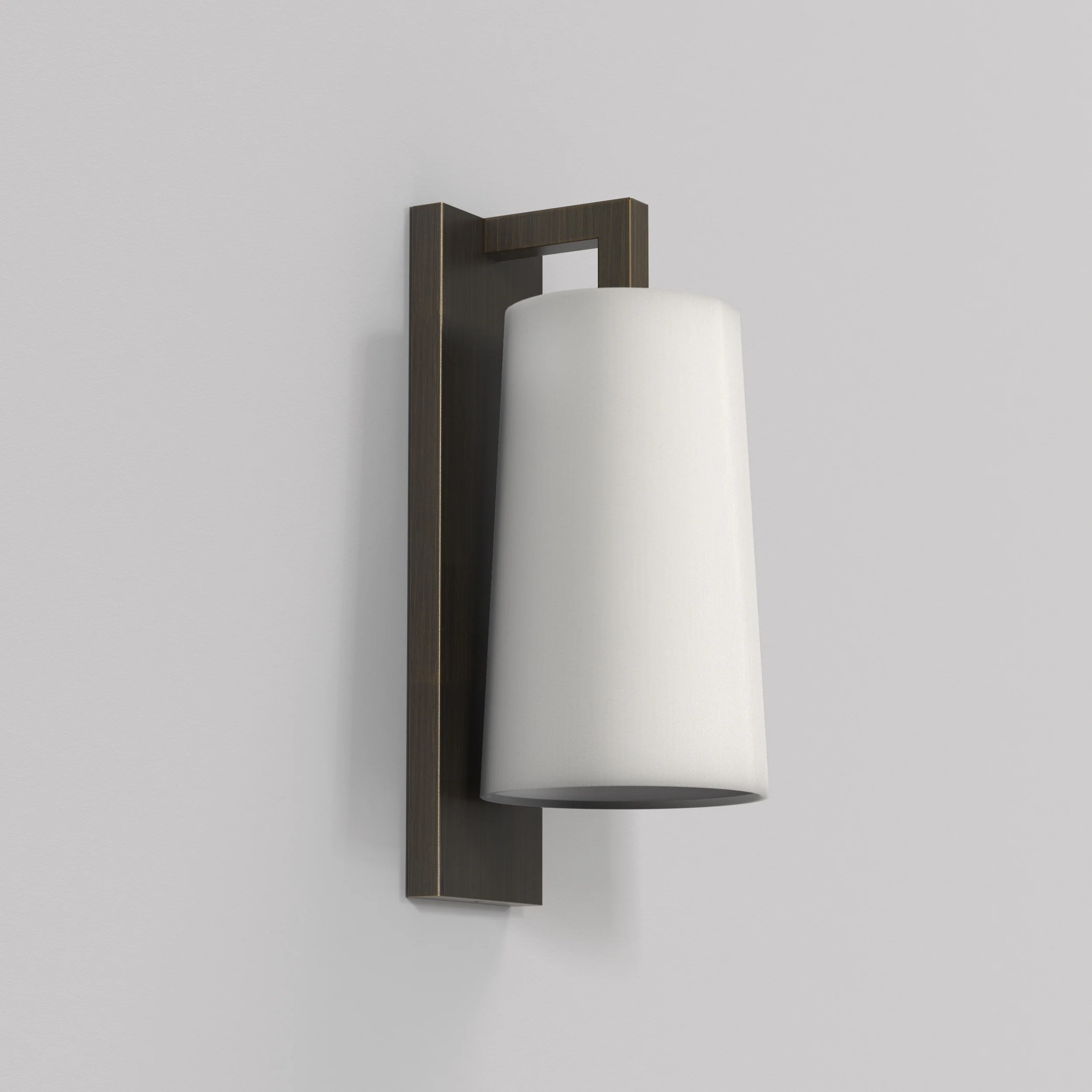 Cone 195 Shade- White/ Natural Brass - Image 2
