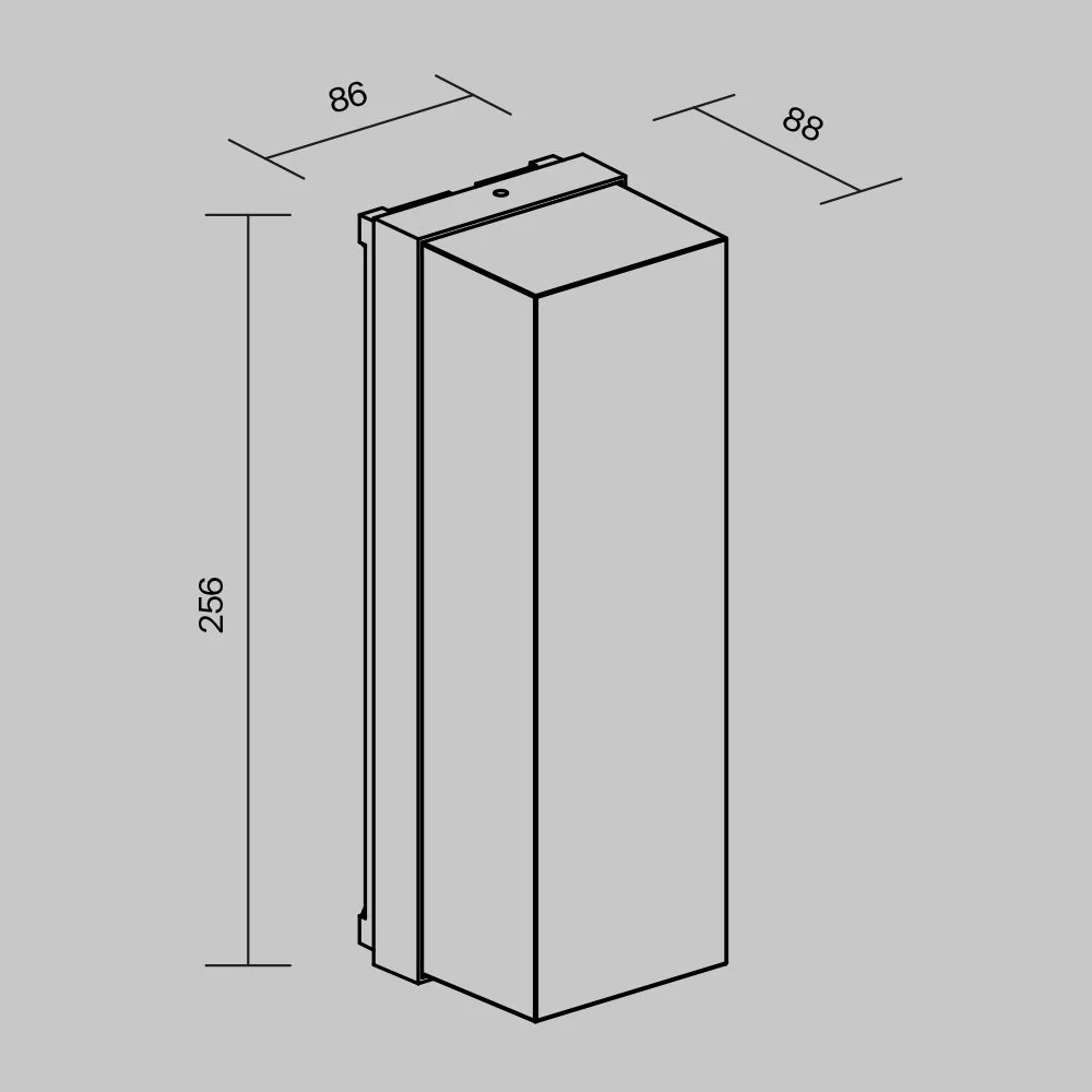 Conf Outdoor Flush Wall Lamp IP65 - Image 3