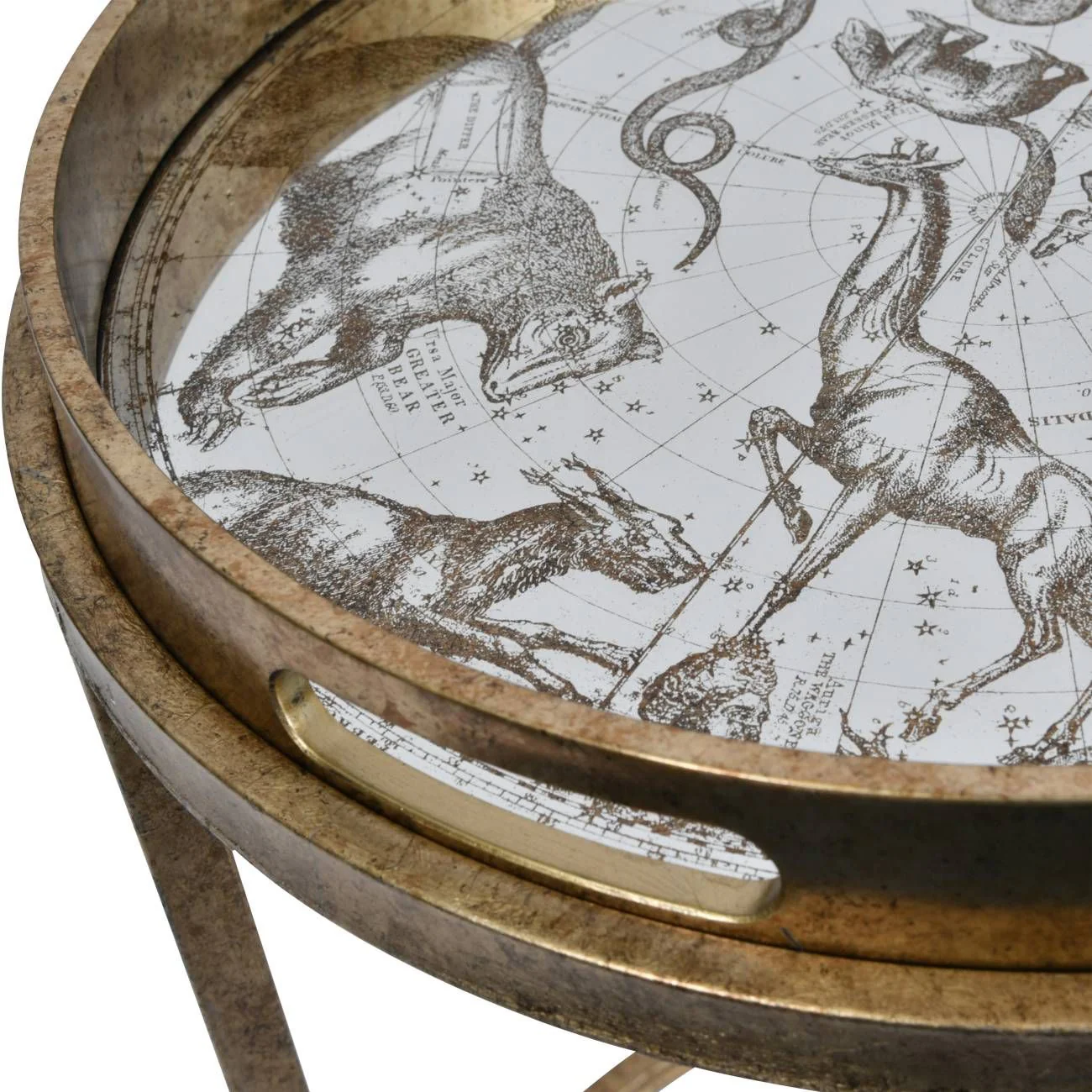 Constellation Map Set of 2 Side Tables - Image 5