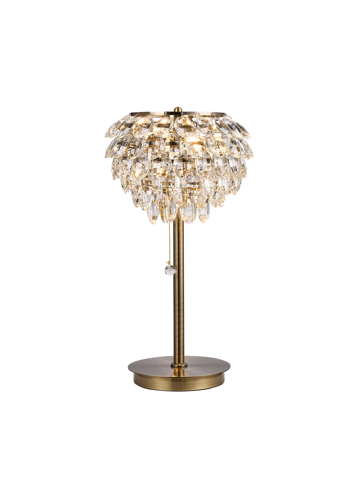 Consten Crystal Table Lamp, 2 Light E14 - Image 3