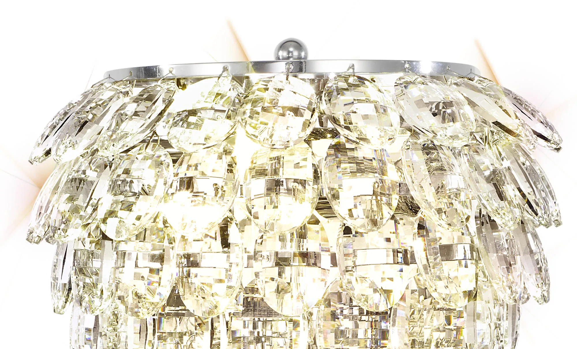 Consten Crystal Table Lamp, 2 Light E14 - Image 4