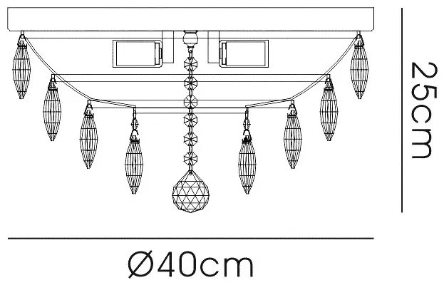 Consten Flush Ceiling E14 - Image 44