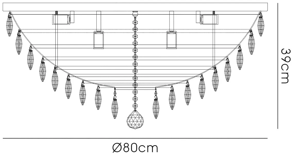 Consten Flush Ceiling E14 - Image 56