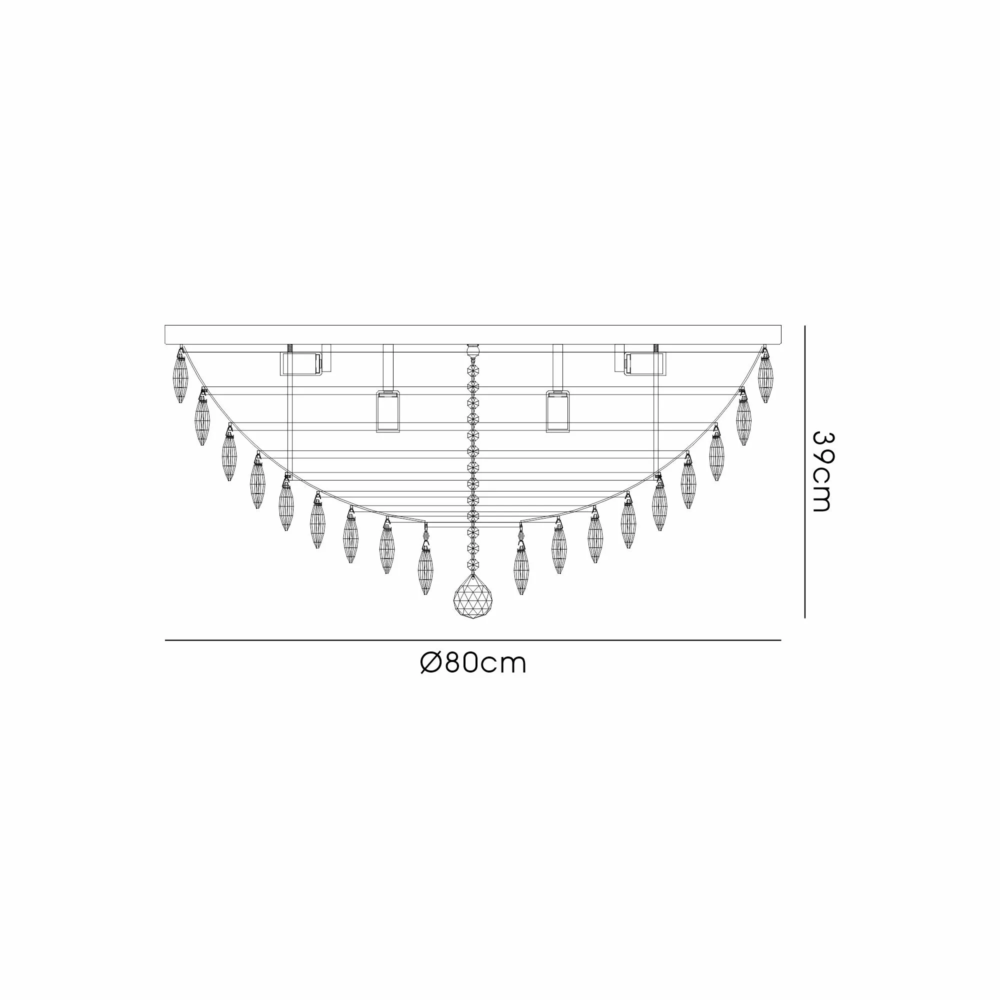 Consten Flush Ceiling E14 - Image 60