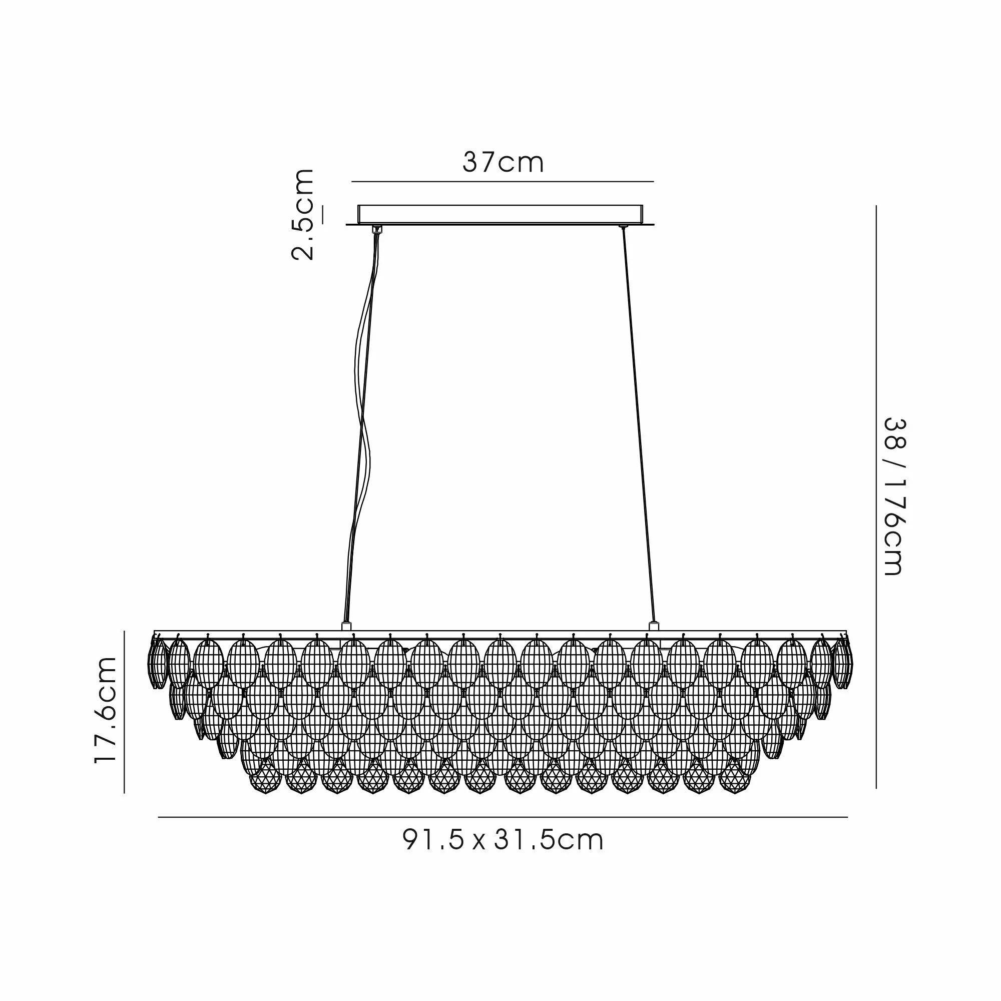 Consten Linear Pendant E14 - Image 19