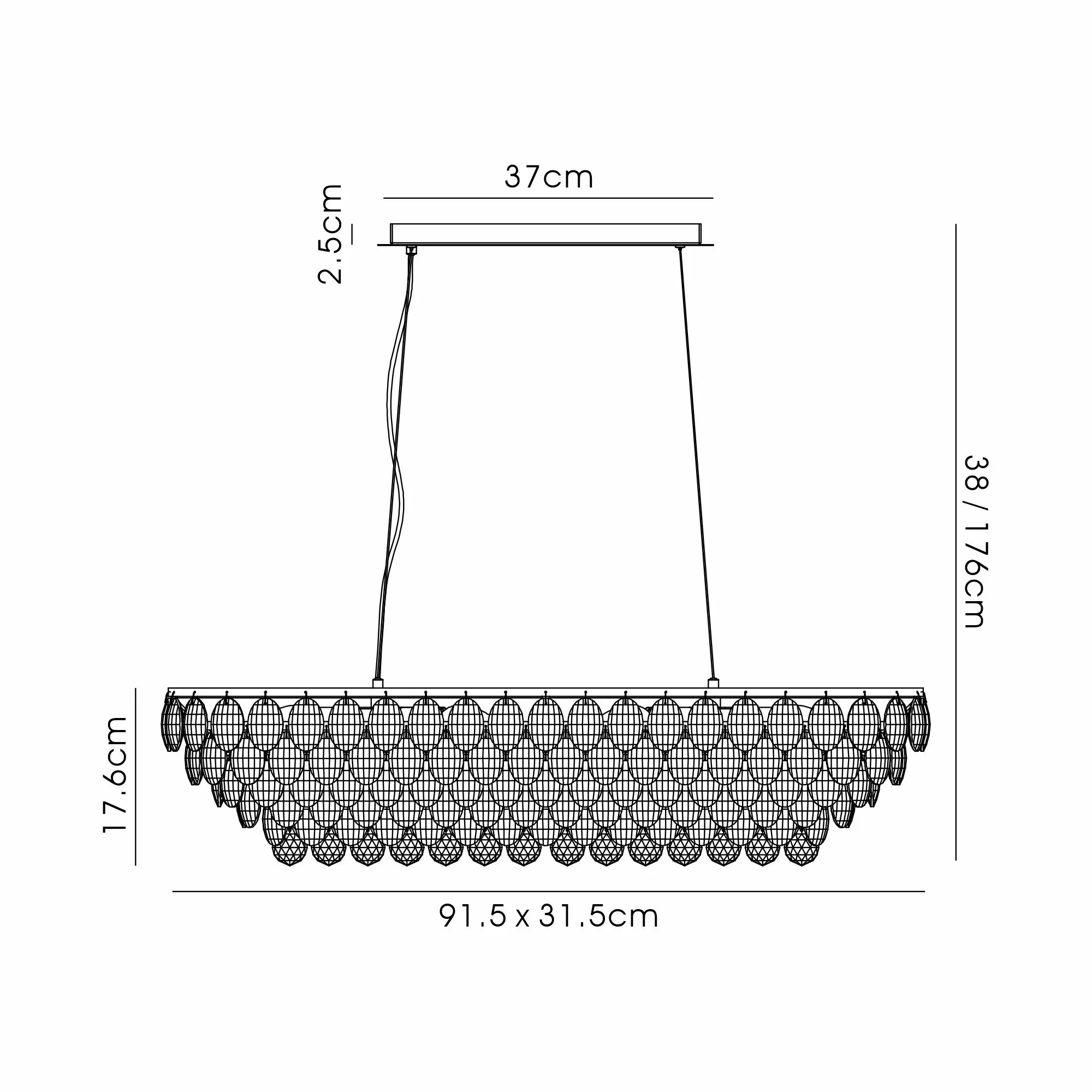 Consten Linear Pendant E14 - Image 24