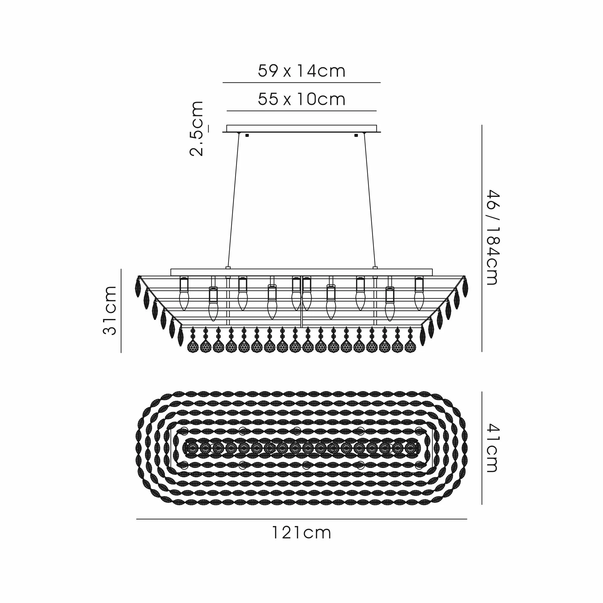 Consten Linear Pendant E14 - Image 28