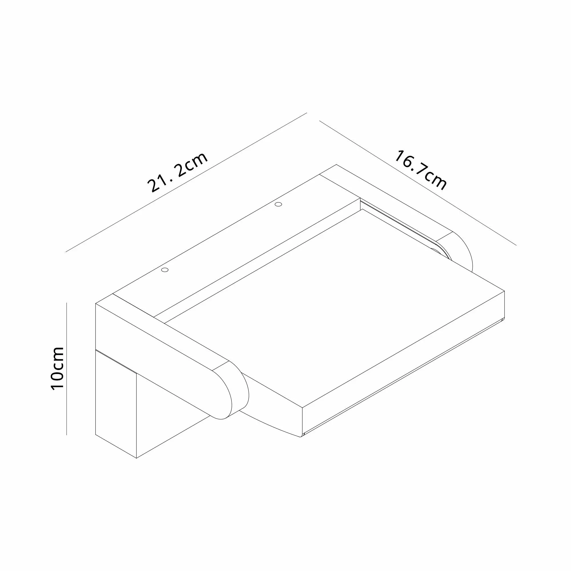 Cooper 20W PIR Sensor Outdoor Wall Light - Black/White - Image 3