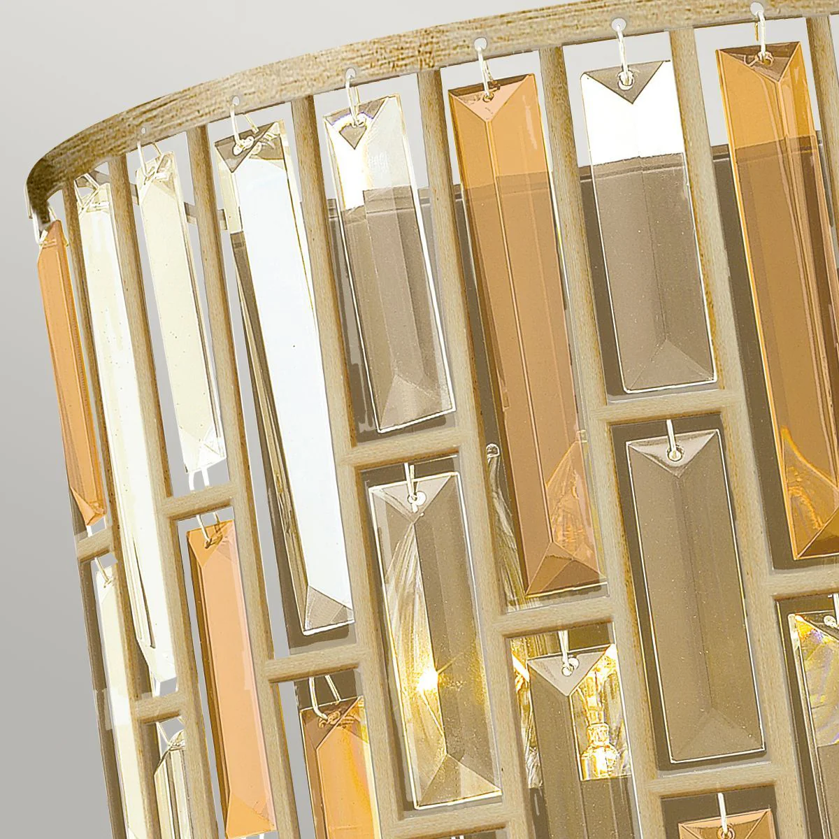 Gemma 2 Light Wall Light – Silver Leaf - Image 3