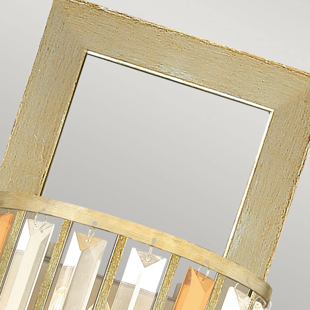 Gemma 2 Light Wall Light – Silver Leaf - Image 2