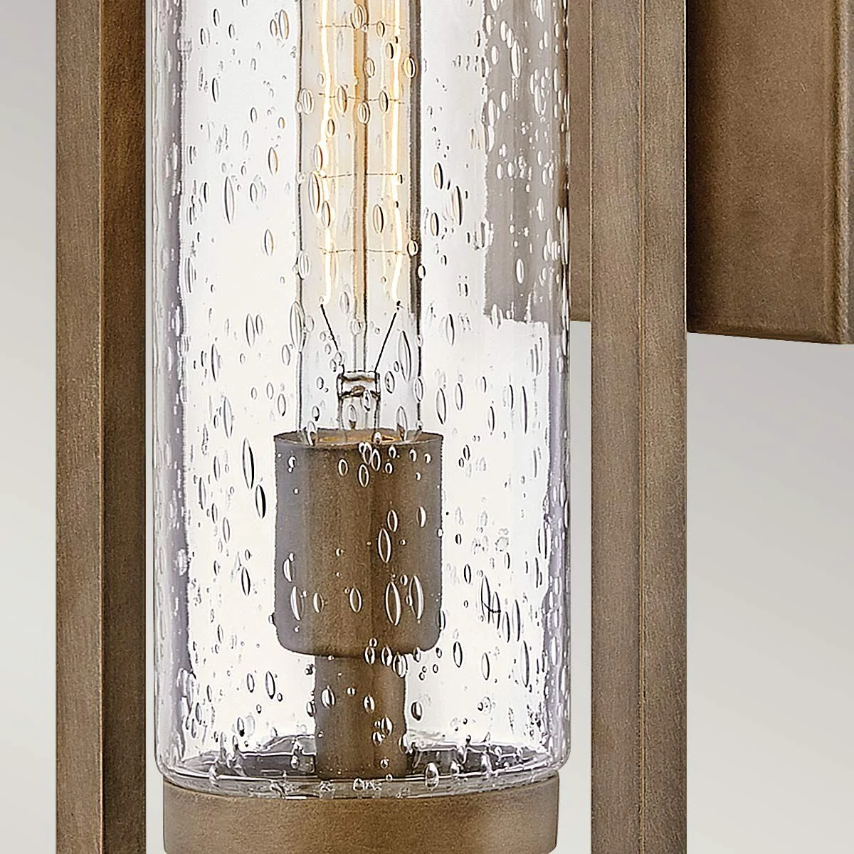 Cordillera 1lt Outdoor Wall Light, Black/Bronze, IP44 - Image 10