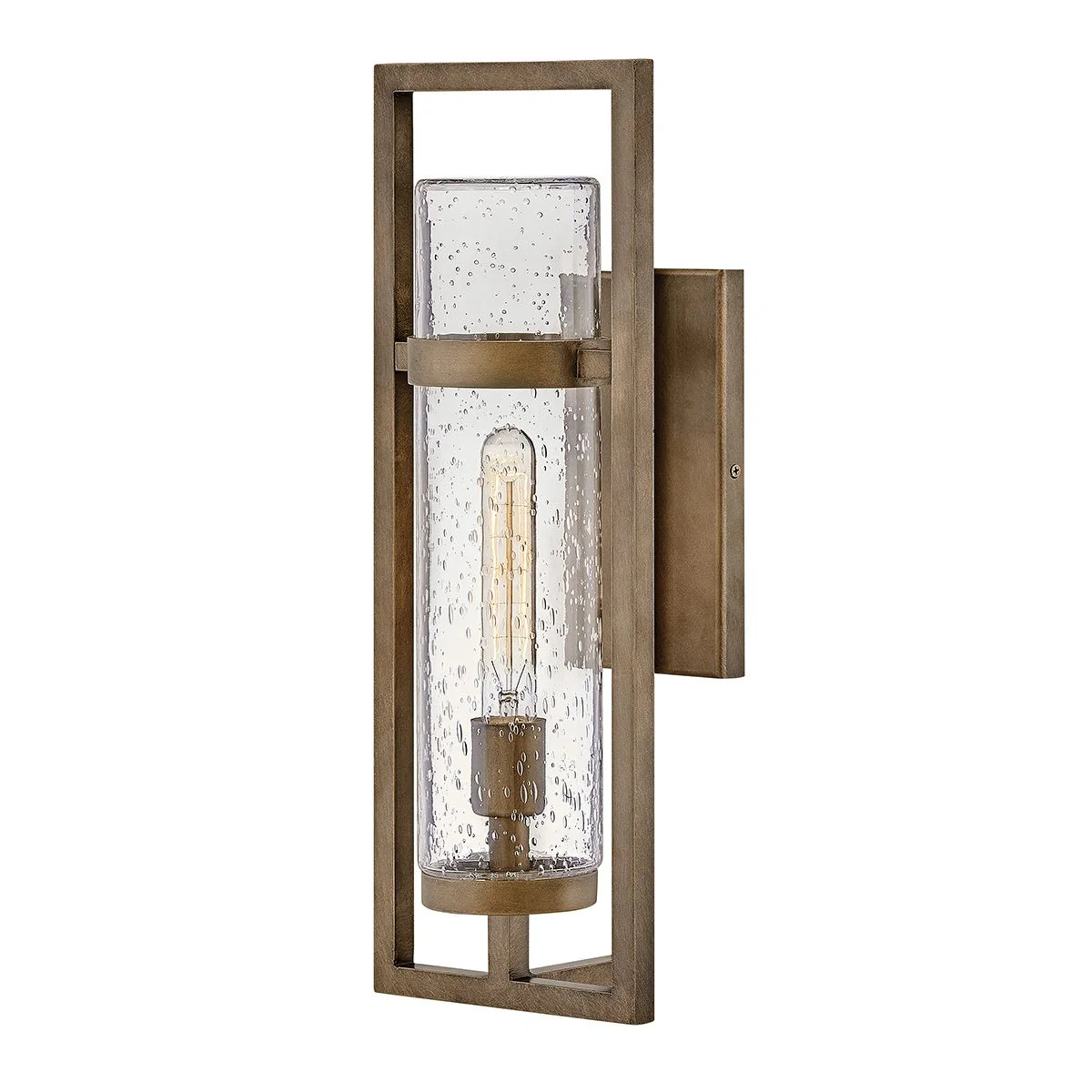 Cordillera 1lt Outdoor Wall Light, Black/Bronze, IP44 - Image 2