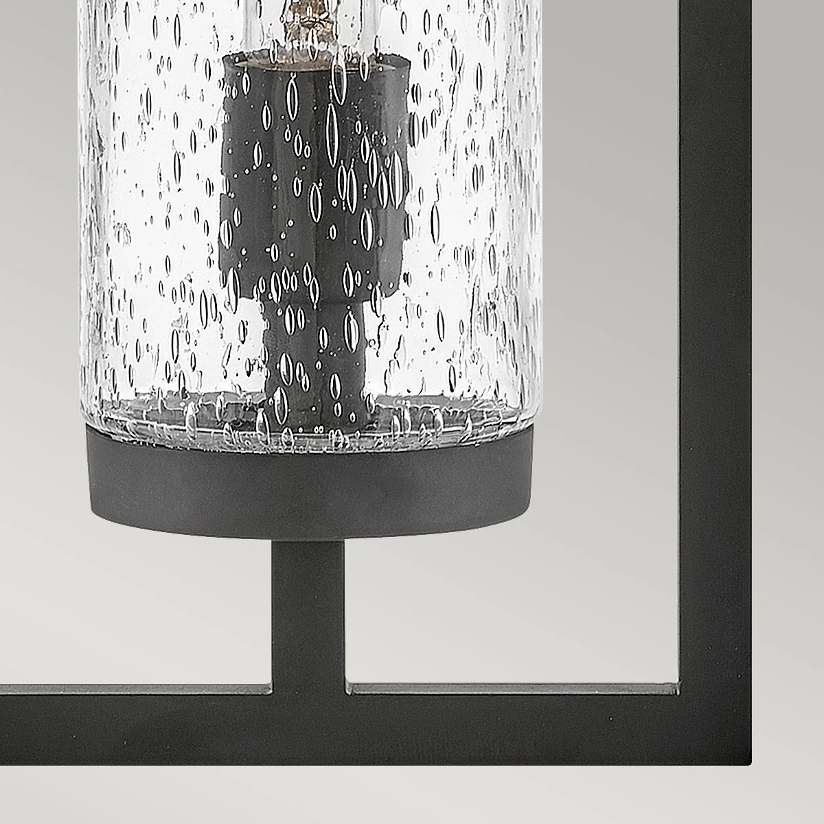 Cordillera 1lt Outdoor Wall Light, Black/Bronze, IP44 - Image 6
