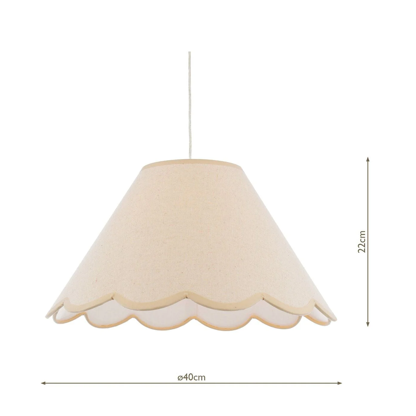 Cordwell Easy Fit Pendant Natural - Image 8